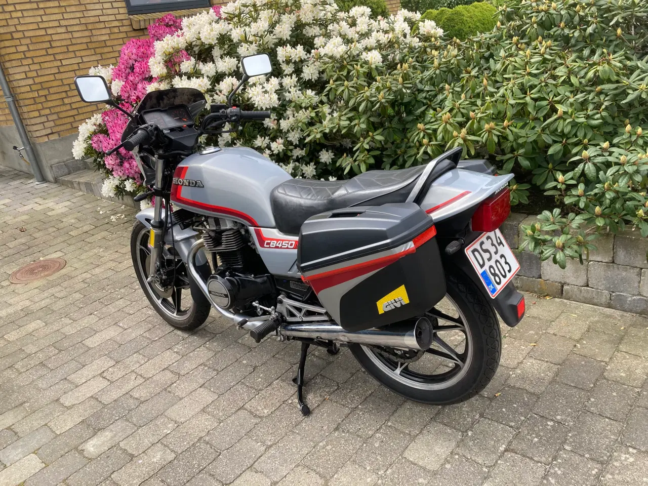 Billede 5 - Honda CB 450N  Med veteran status.