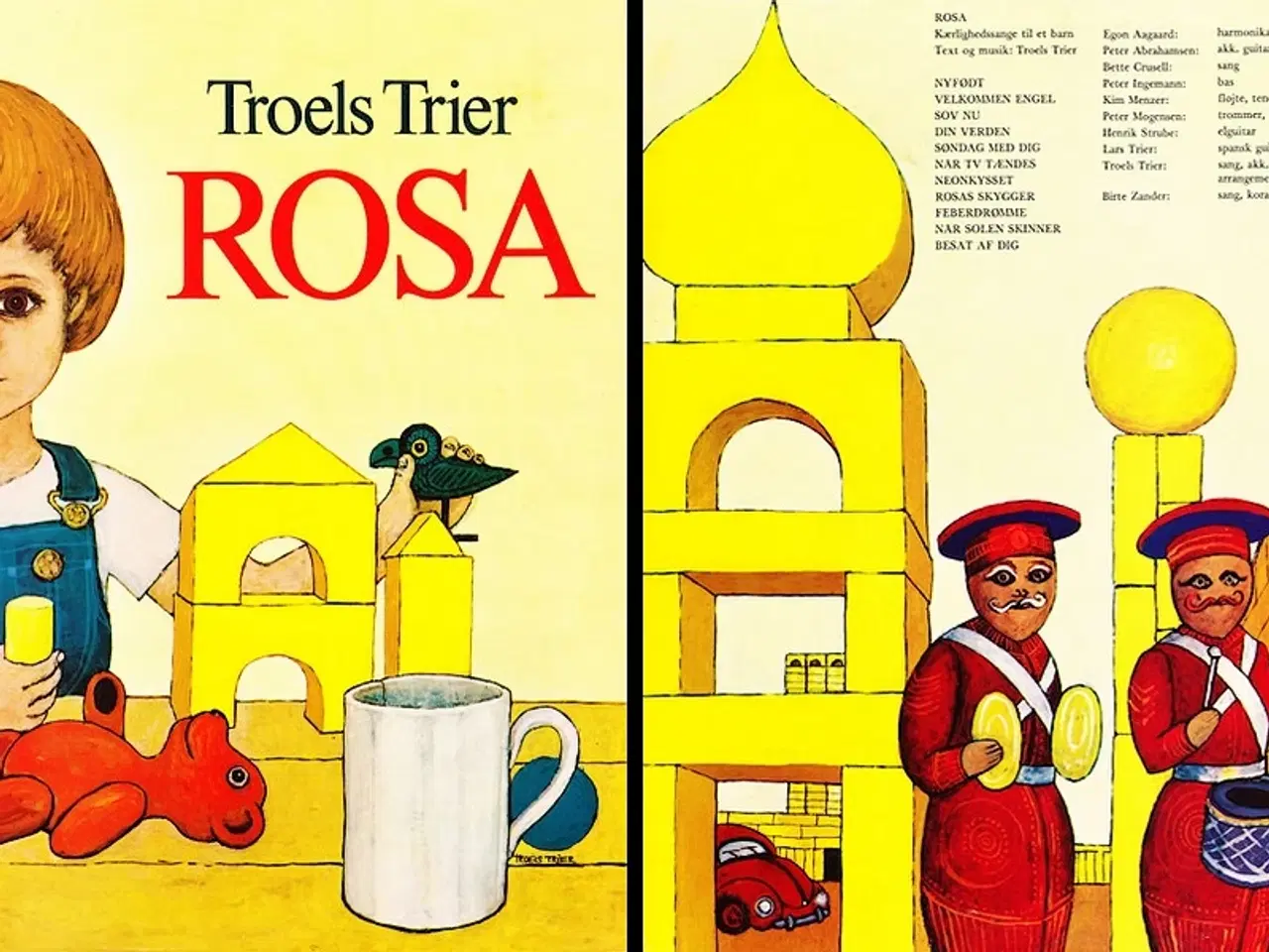 Billede 3 - Troels Trier: Rosa -vinyl LP om datteren