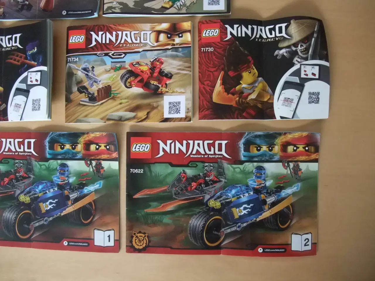 Billede 4 - Lego Ninjago Byggevejledninger