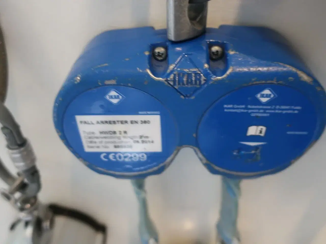 Billede 8 - Div. sikringsgrej, faldblokke m.v. inkl. stativ