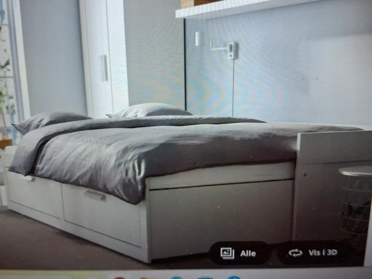 Billede 4 - BRIMNES sovesofa incl 2 stk madrasser