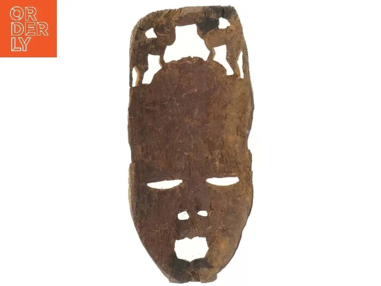 Billede 3 - Håndlavet træmaske (str. 55 cm)