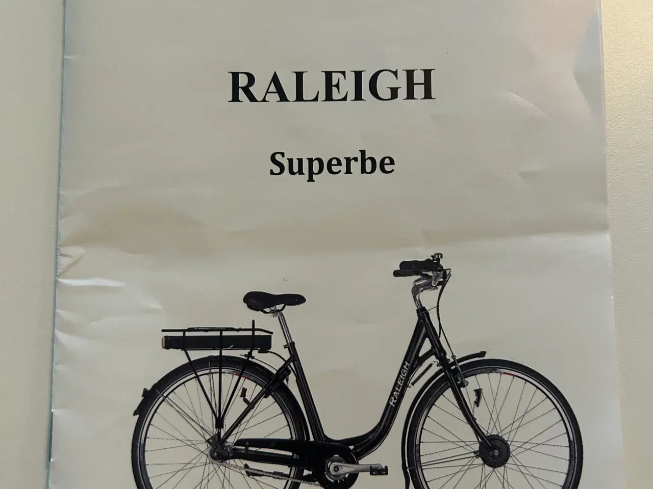 Billede 1 - Raleigh Super  EL cykel 