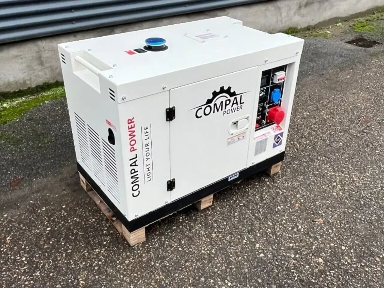 Billede 1 - Compal Power VG - R 110  Diesel Generator  10 KW
