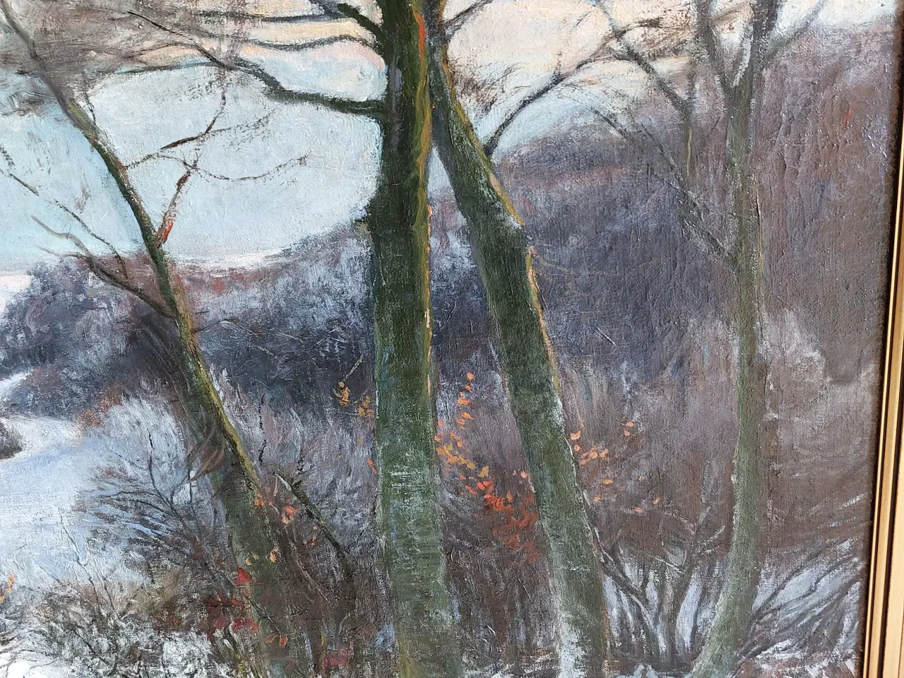 Billede 4 - HANS AGERSNAP -( 1857-1925 )- oliemaleri