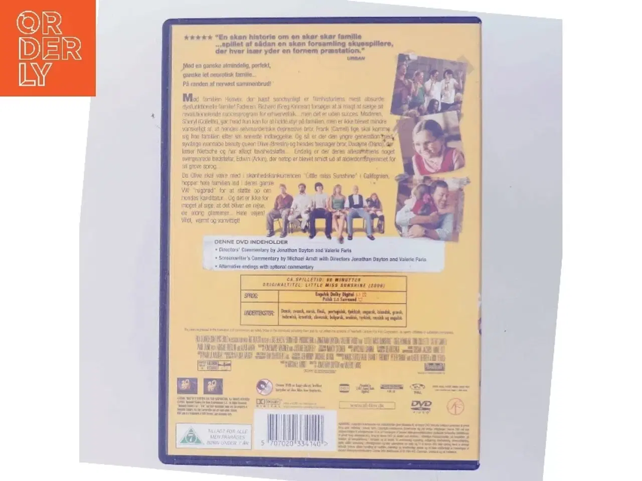 Billede 3 - Little Miss Sunshine med Steve Carell (DVD)