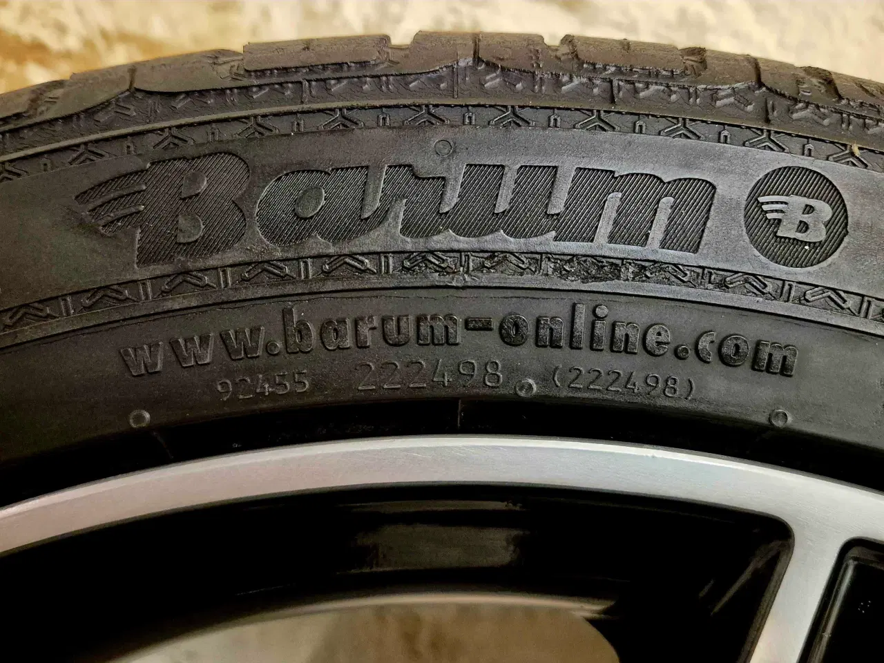 Billede 4 - MERCEDES "AMG" ORIGINAL ALUFÆLGE MED SOMMERDÆK 