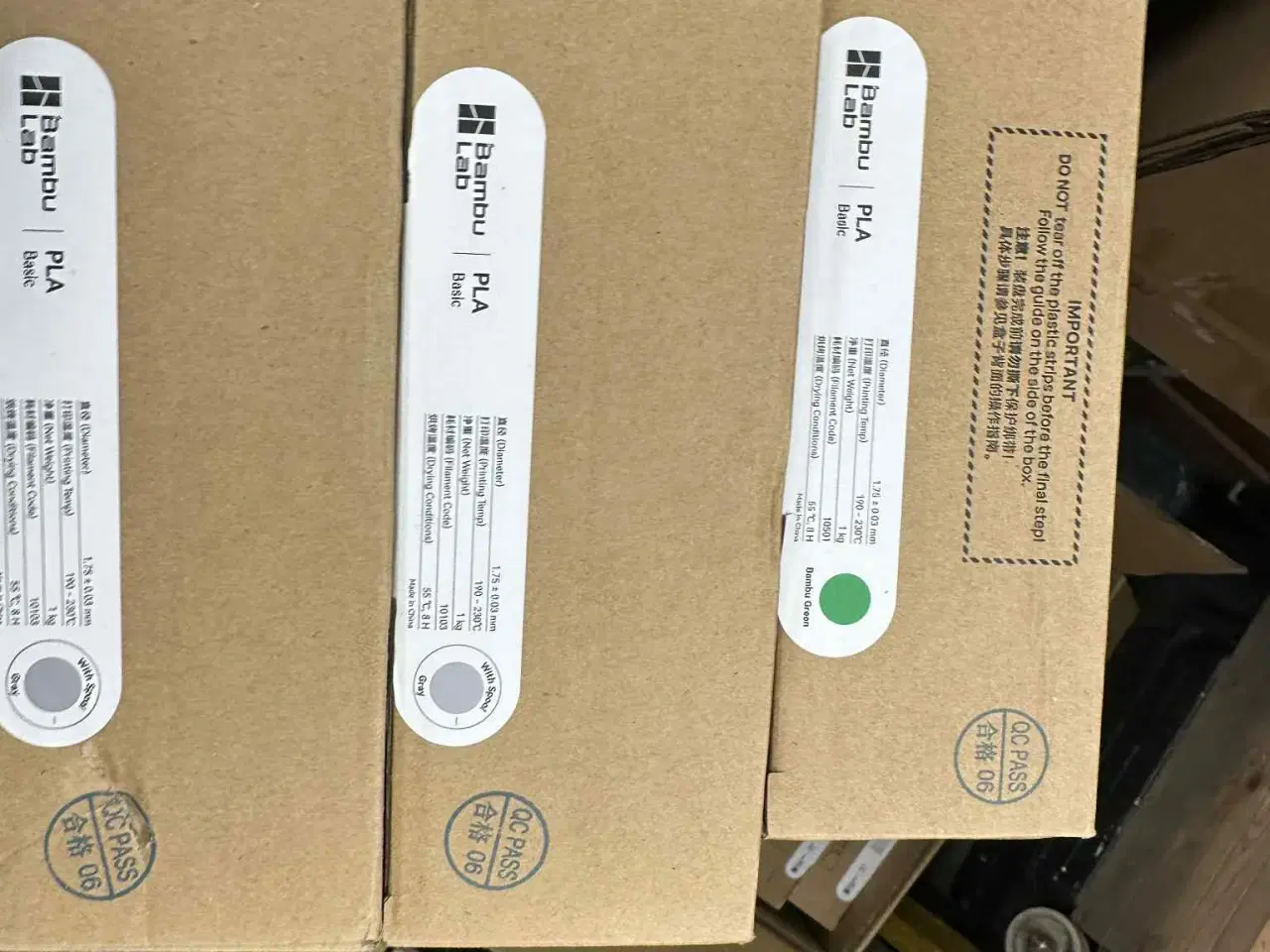 Billede 4 - Sælger nye Bambu Lab PLA-filamenter (1 kg spoler) 