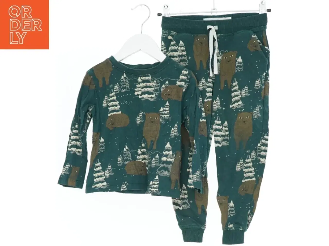 Billede 1 - Sæt med bjørneprint fra Minimarket (str. 104)