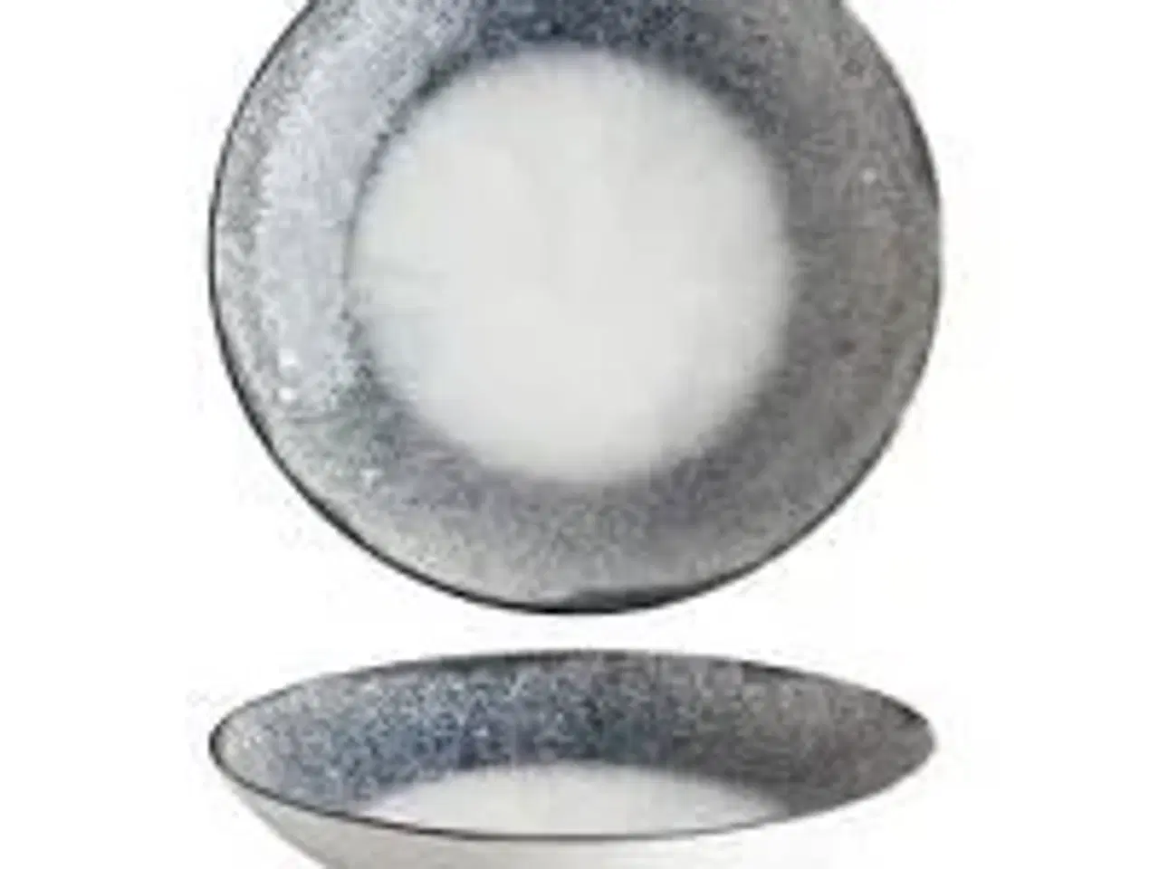 Billede 1 - 17 stk. Tallerken coupe dyb mørkeblå 250 mm Rustic