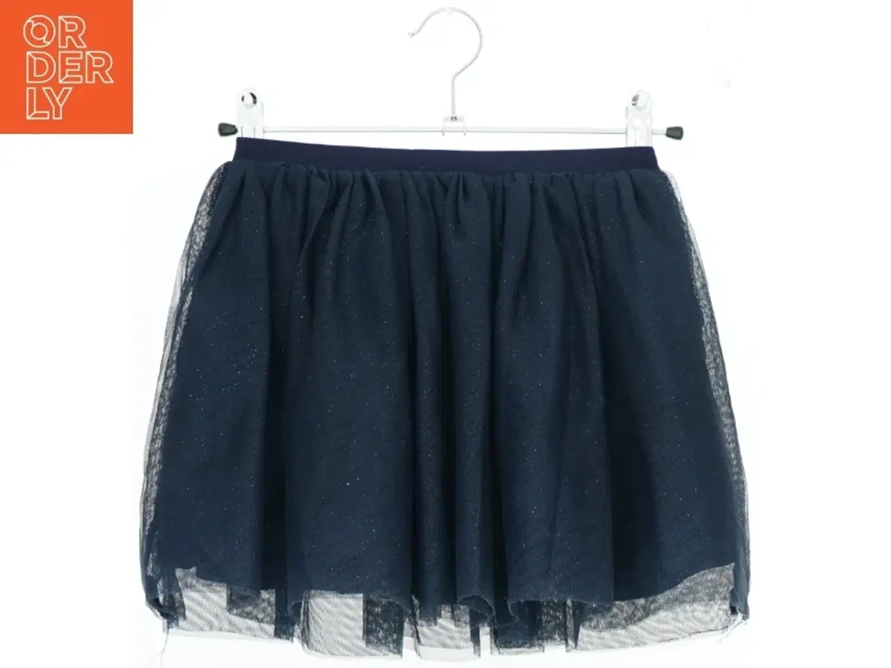 Billede 1 - Blå nederdel med tyl fra H&M (str. 110)