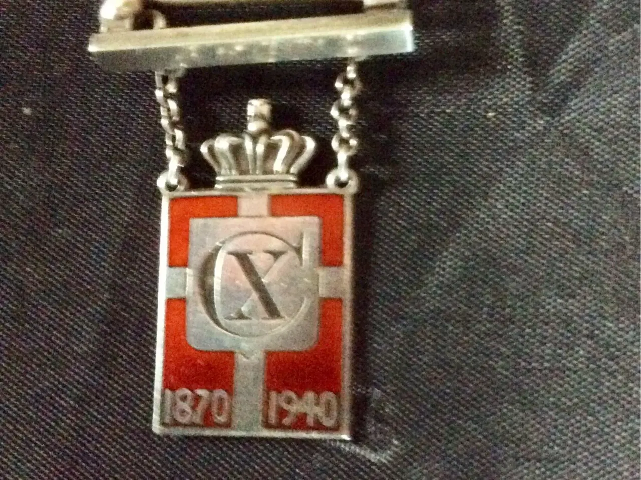 Billede 1 - Konge Emblem fra 1940
