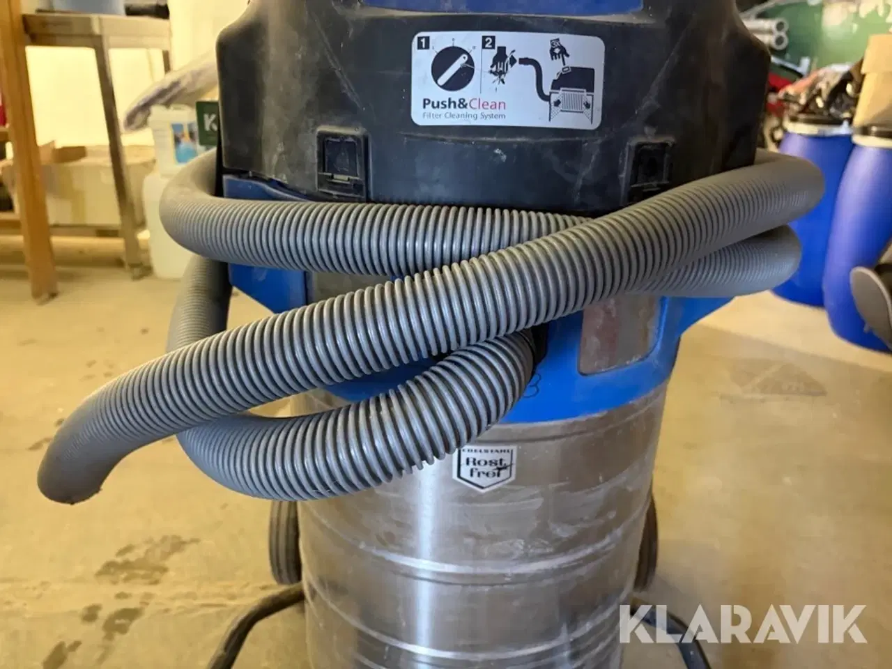 Billede 7 - Industri våd-/tørstøvsuger Nilfisk ATTIX 9