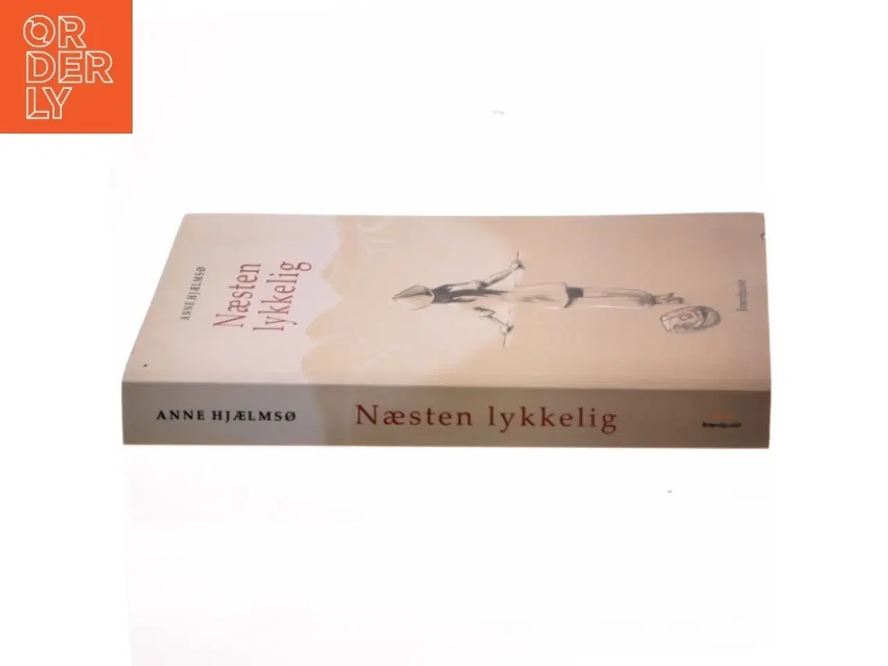 Billede 2 - Næsten lykkelig : roman af Anne Hjælmsø (Bog)
