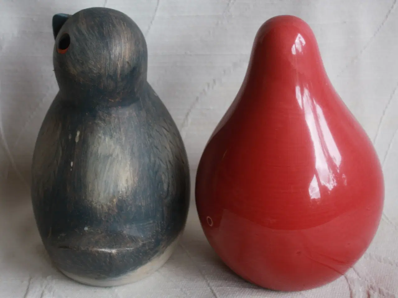Billede 4 - 2 fugle af keramik