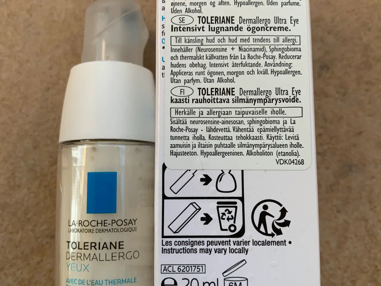 Billede 2 - La Roche-Posay Toleriane dermallergo eyes 20 ml 