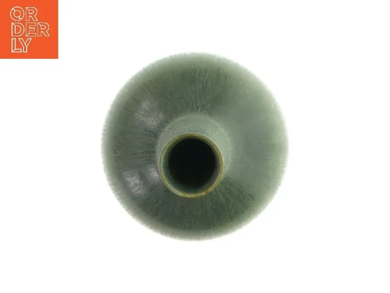 Billede 2 - Vase med tynd hals (str. HØ: 20x10 cm)