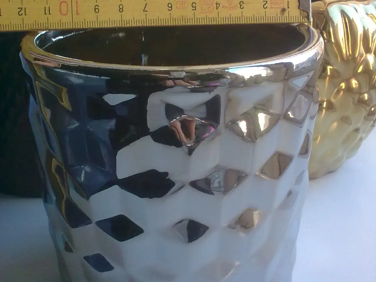 Billede 11 - Guld sølv kobber GRAFISK potteskjuler SÆT