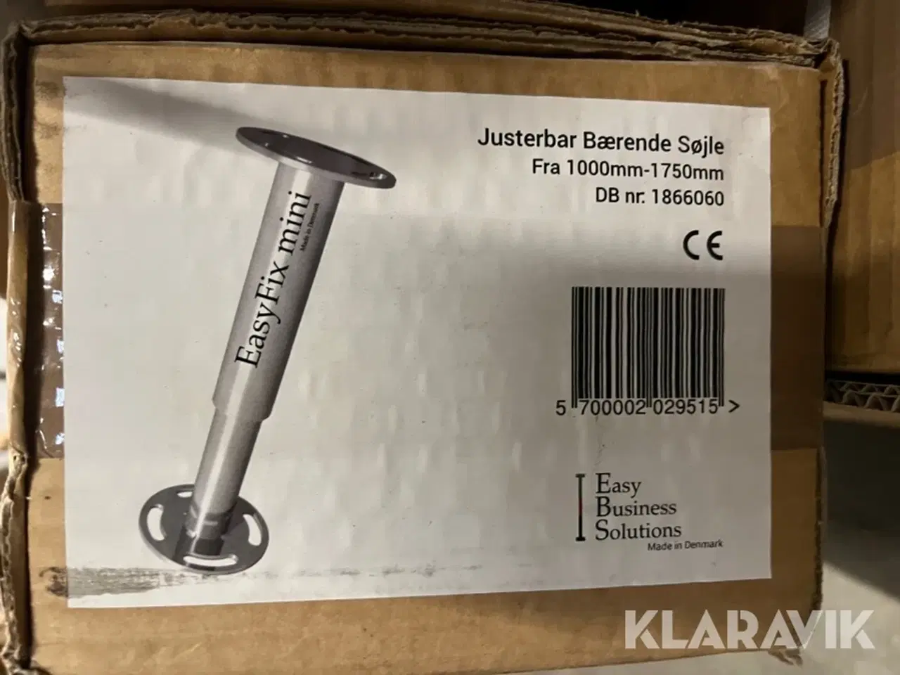 Billede 4 - LOT: Justerbare søjler Easy Business Solutions Easy fix mini og easy fix