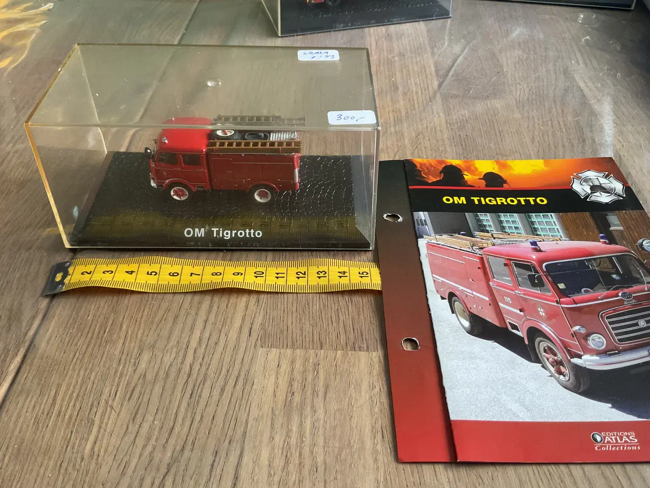 Billede 1 - SOLGT.              Model brandbil OM Tigrotto