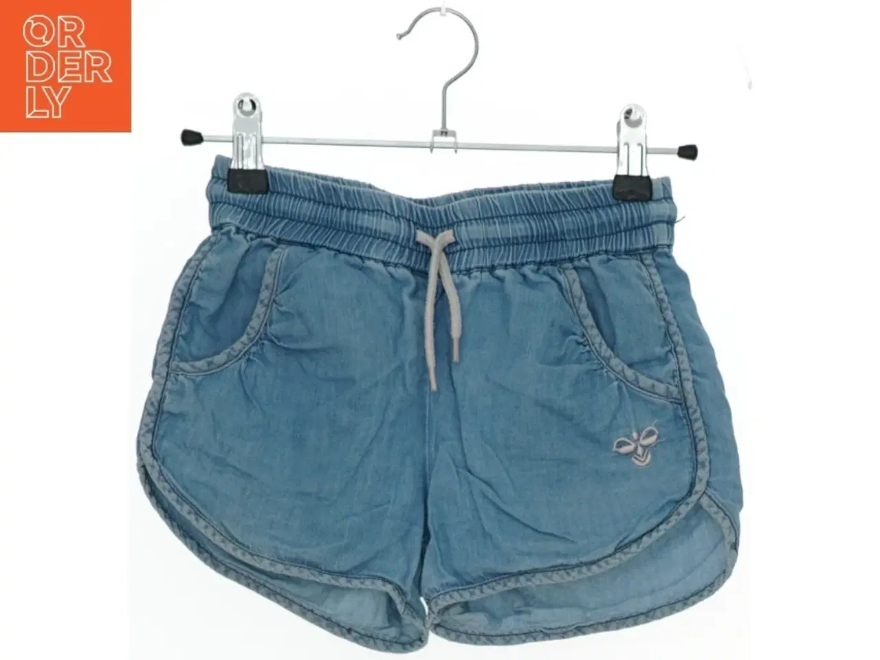 Billede 1 - Blå shorts med elastik i taljen fra Hummel (str. 128)