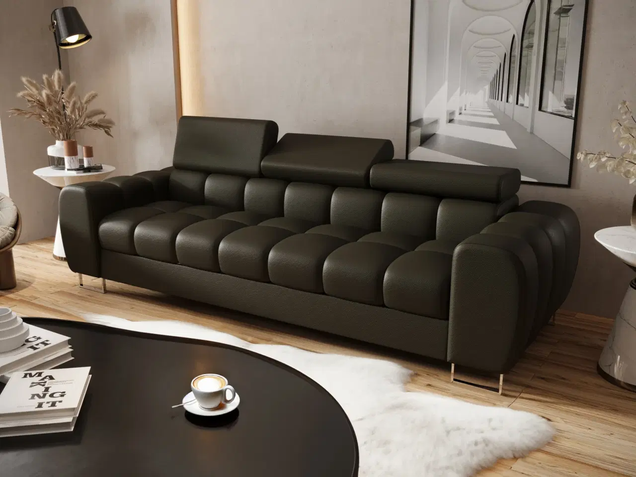 Billede 4 - ASPER III  3-personers SOFA 265 CM