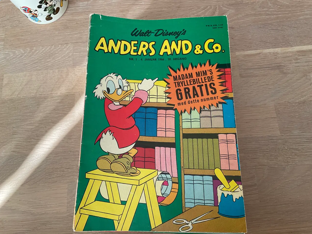 Billede 1 - Komplet 1 udgave 1 oplag Anders And & Co. 1966 