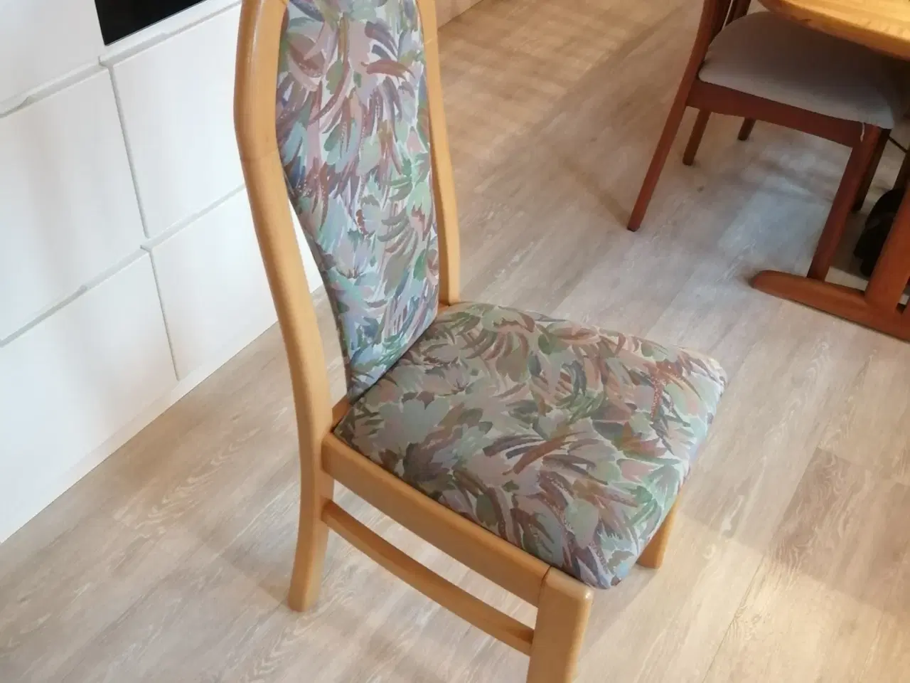 Billede 3 - Skovby Spisebordsstol, Massiv Bøg, 4 Stk.