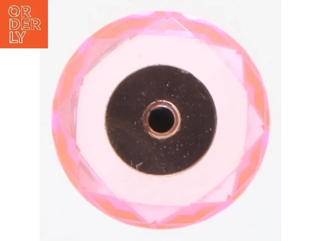 Billede 4 - Rosa diamantformede knopper fra Pujang Co., Ltd (str. 8 styk, 3x3 cm)