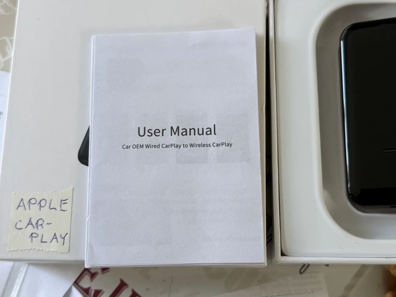 Billede 3 - Trådløs Apple CarPlay Dongle,  brugt meget lidt