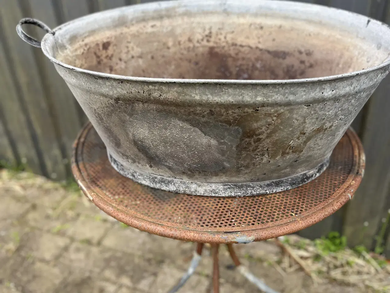 Billede 1 - Zink balje