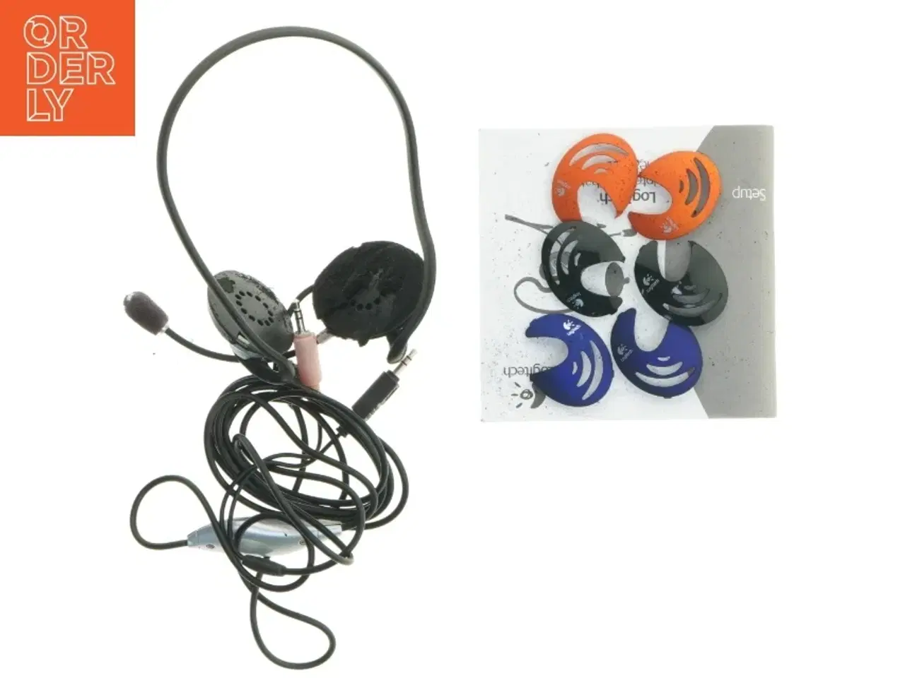 Billede 4 - Logitech headset med mikrofon fra Logitech (str. Ø 11 cm)