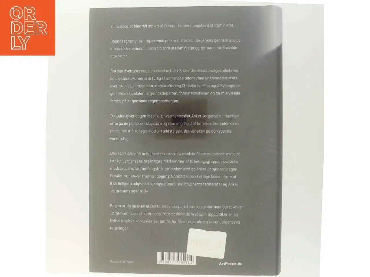 Billede 3 - Statsminister Anker Jørgensen af Thomas Thurah (Bog)