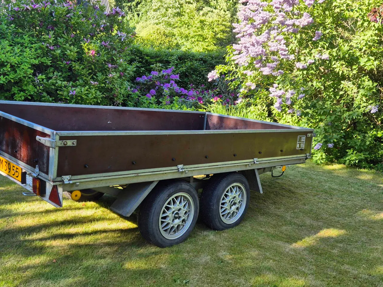 Billede 1 - Ældre Brenderup boogietrailer.