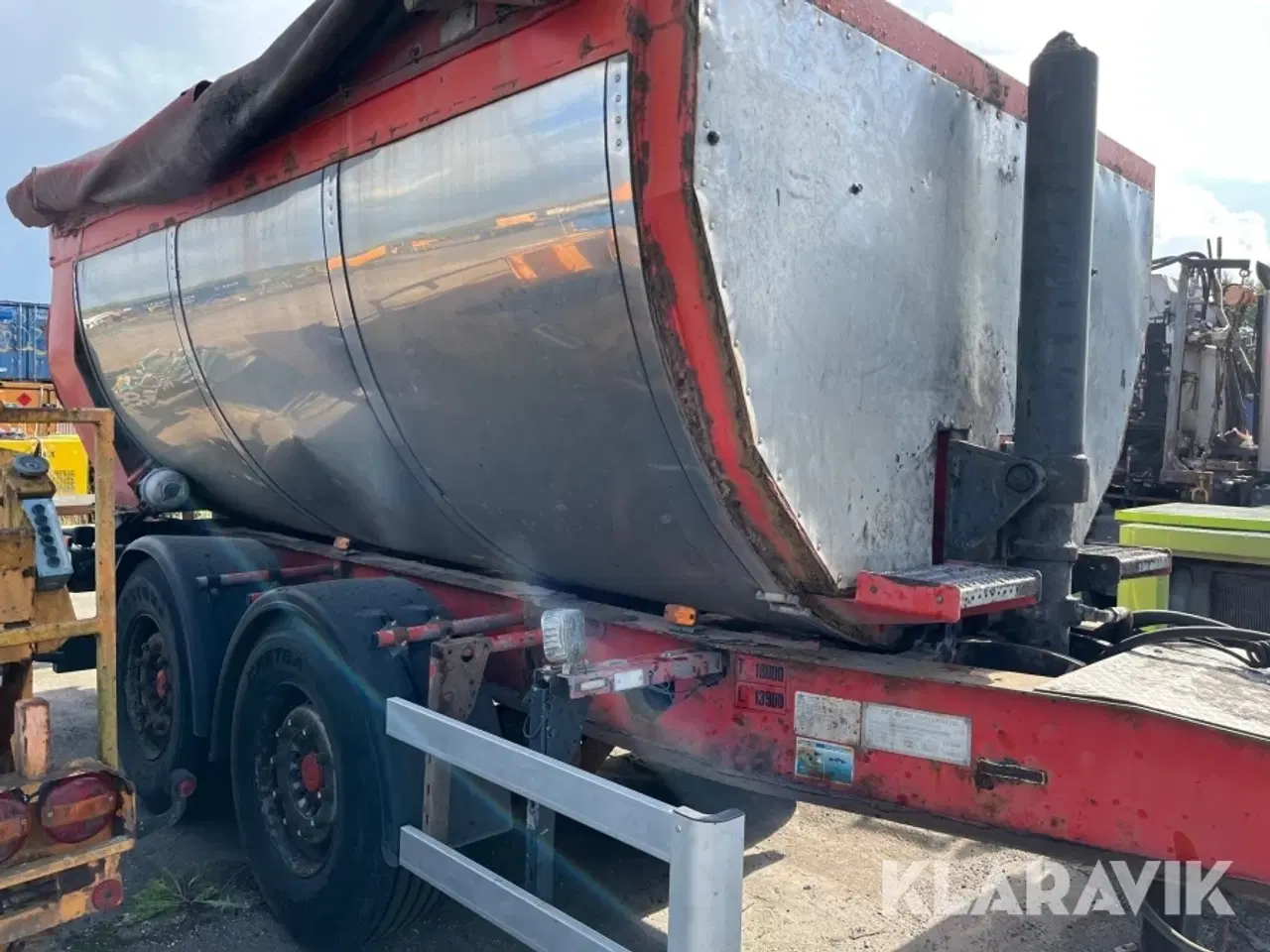 Billede 3 - Trailer Kel-Berg D18-2 asfalt kærre