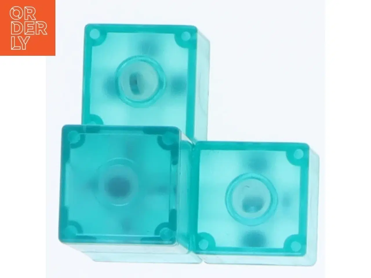 Billede 3 - Byggeklodser i plast (str. 4x4x4 cm)