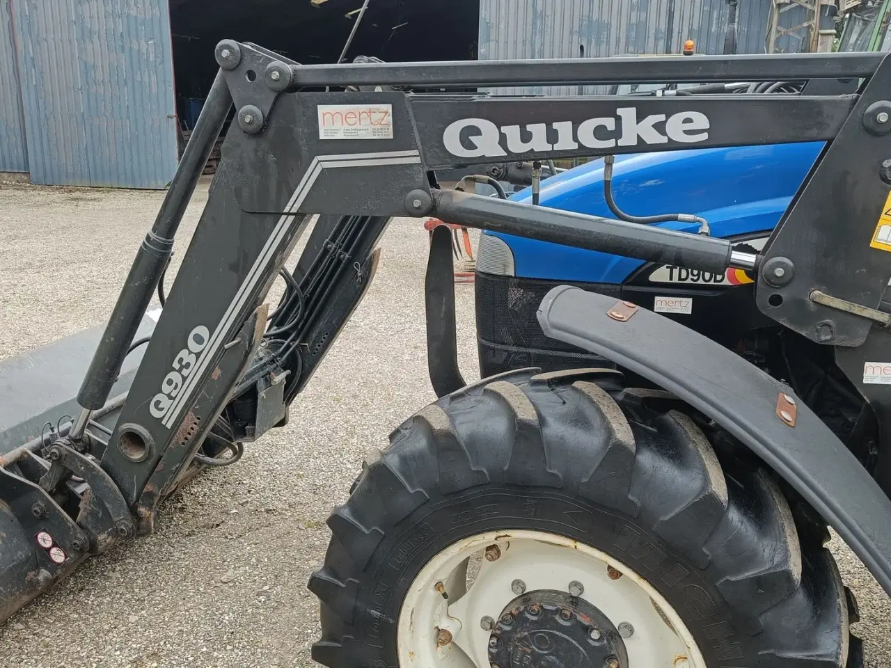 Billede 5 - New Holland TD90D med frontlæsser (Eurobeslag)