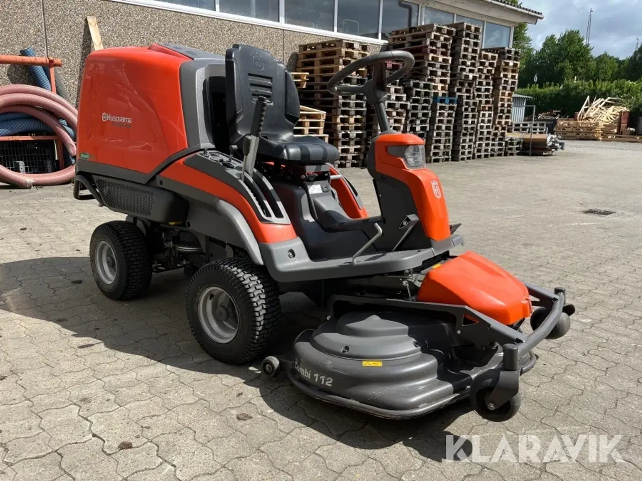 Billede 2 - Klipper med opsamler Husqvarna RC 320Ts AWD