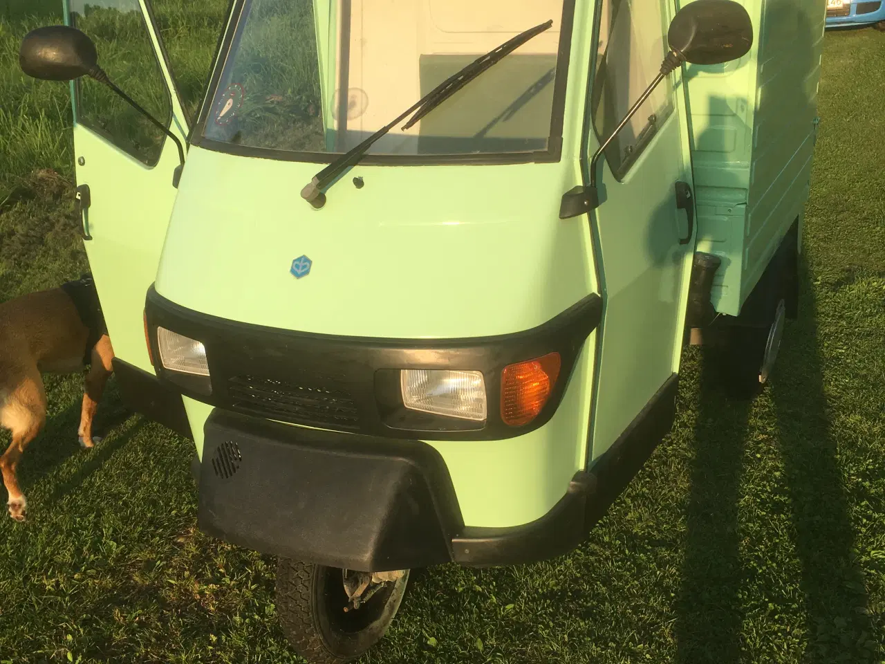 Billede 1 - tuktuk ape 45 med ny oliefyr har kørt 16000