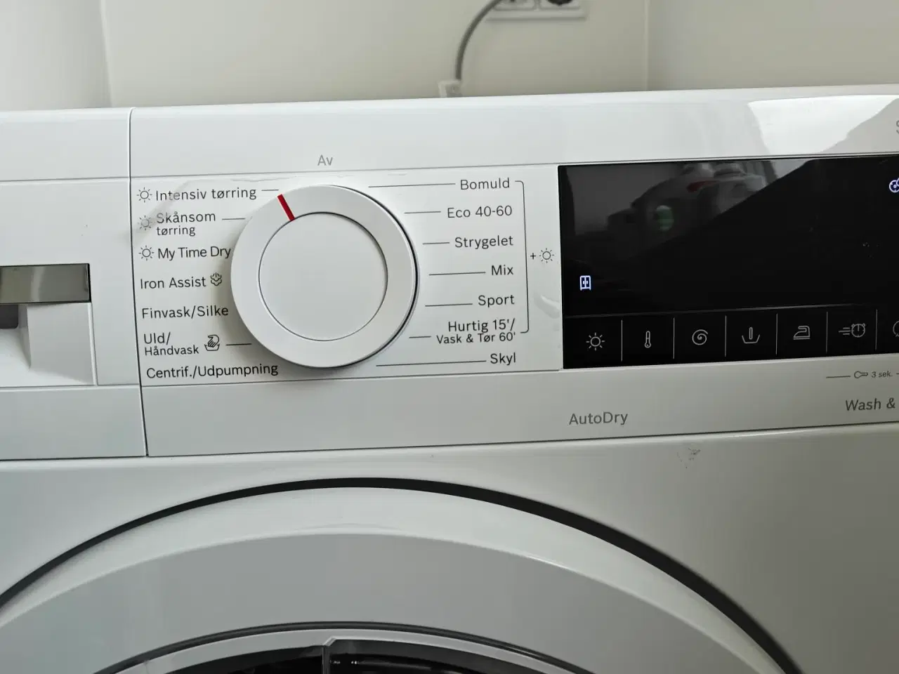 Billede 3 - Bosch vask og tør kombi. 15 mdr. garanti.