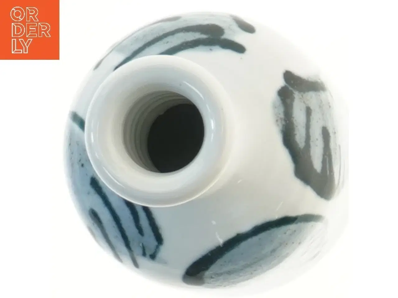 Billede 4 - keramikvase med låg (str. 18x9,5 cm)