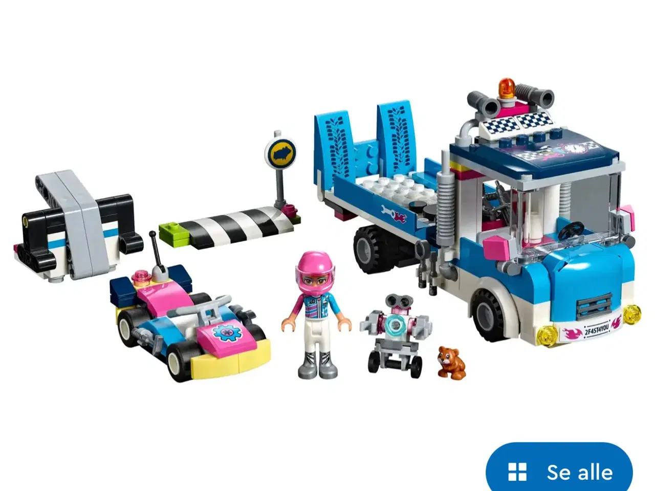 Billede 5 - Lego Friends Service- og vedligeholdelsesvogn 4134