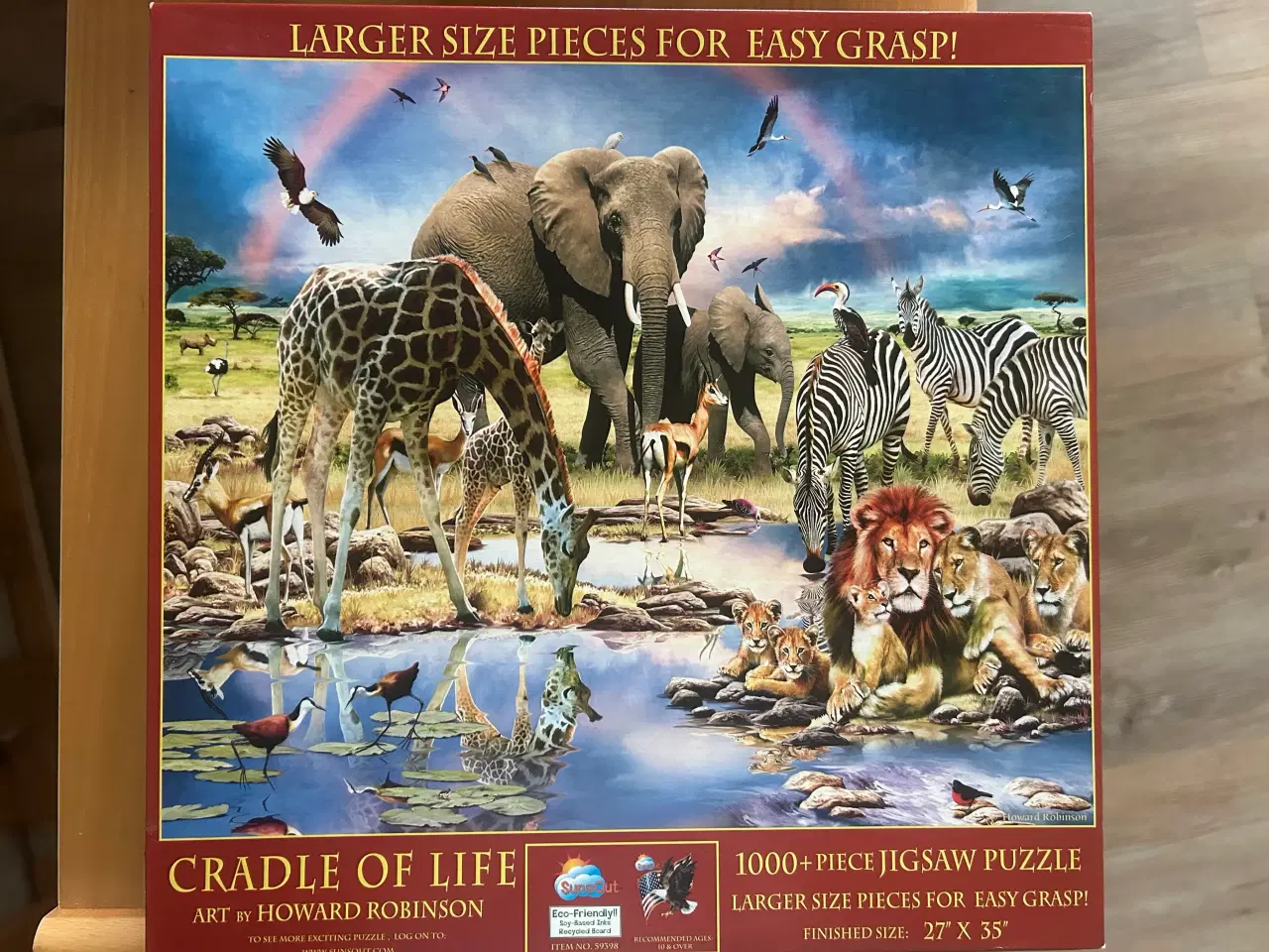 Billede 2 - Puslespil fra 2000-500 brikker