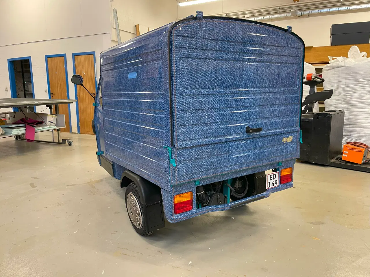 Billede 3 - Piaggio Ape 50, 500km, flot stand.