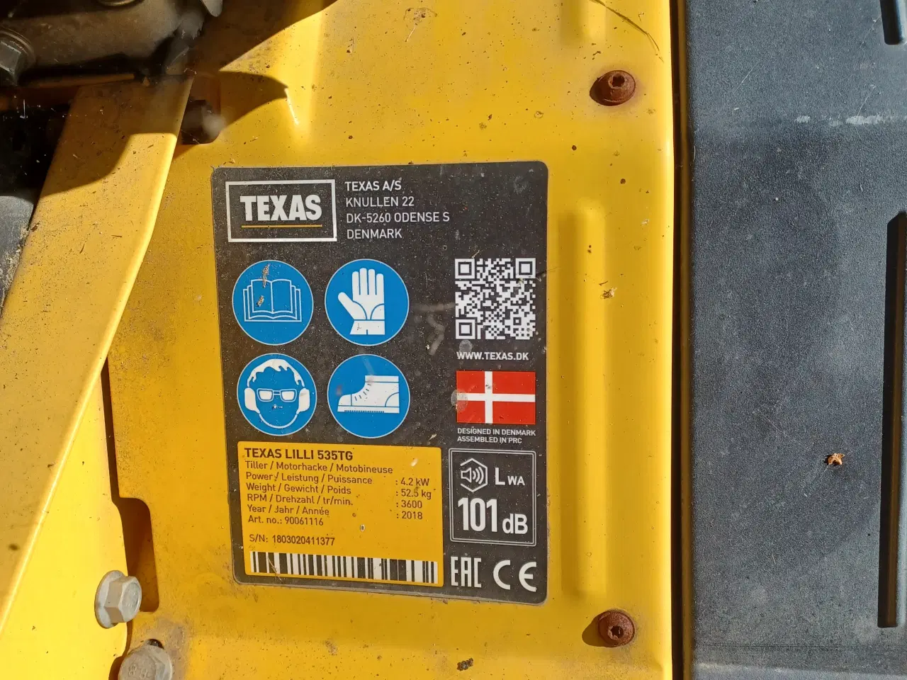 Billede 5 - Havefræser Texas Lilli 535