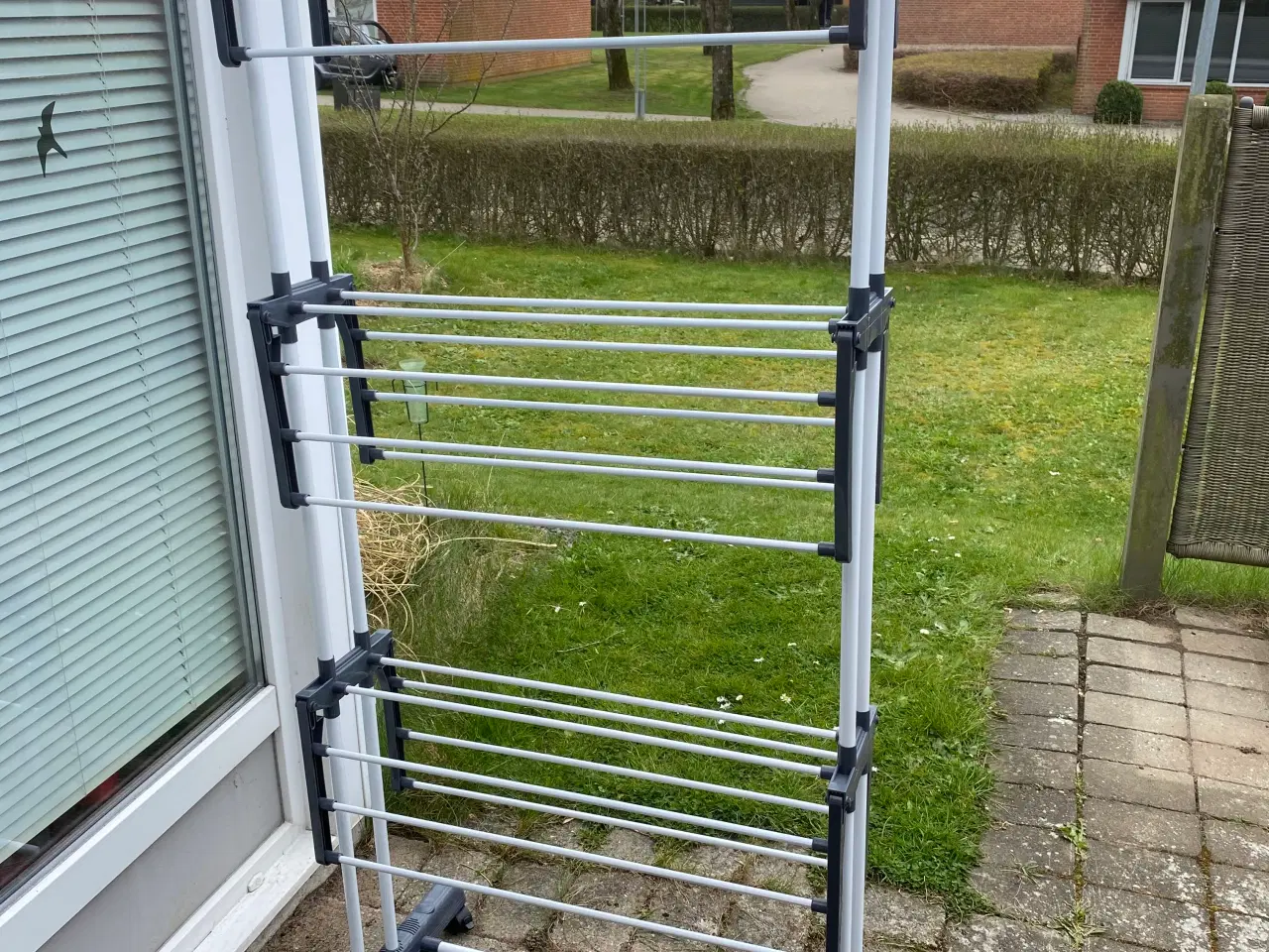 Billede 1 - Tørrestativ med klap samme vinger 