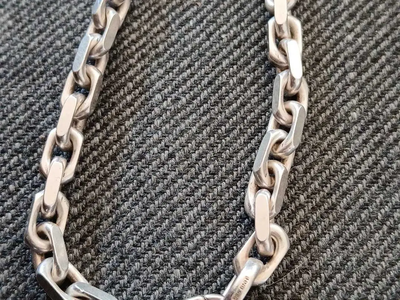 Billede 3 - Sølv Anker kæde armbånd 