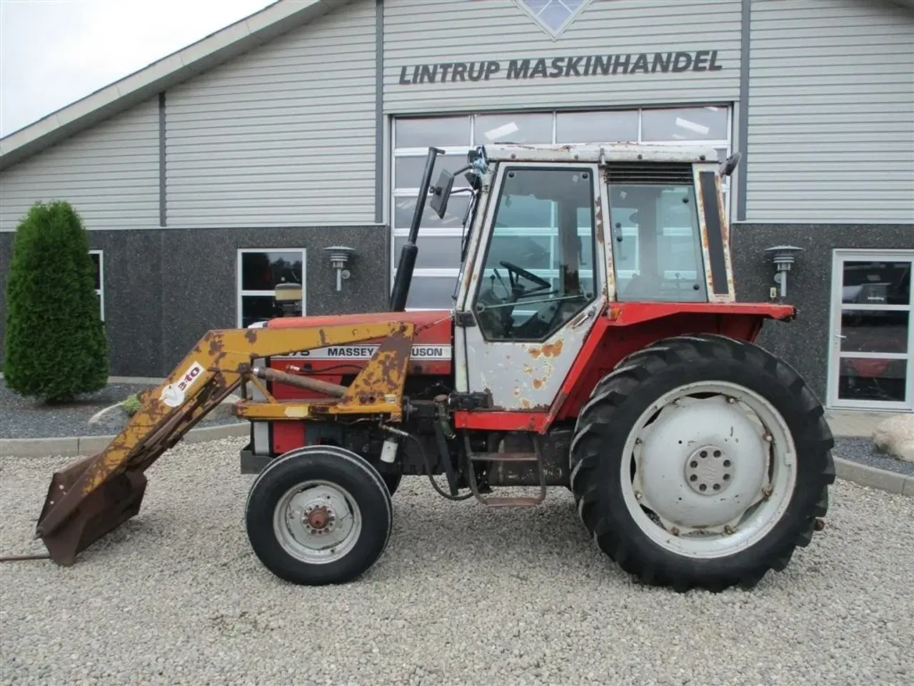 Billede 9 - Massey Ferguson 675 Speedshift med frontlæsser