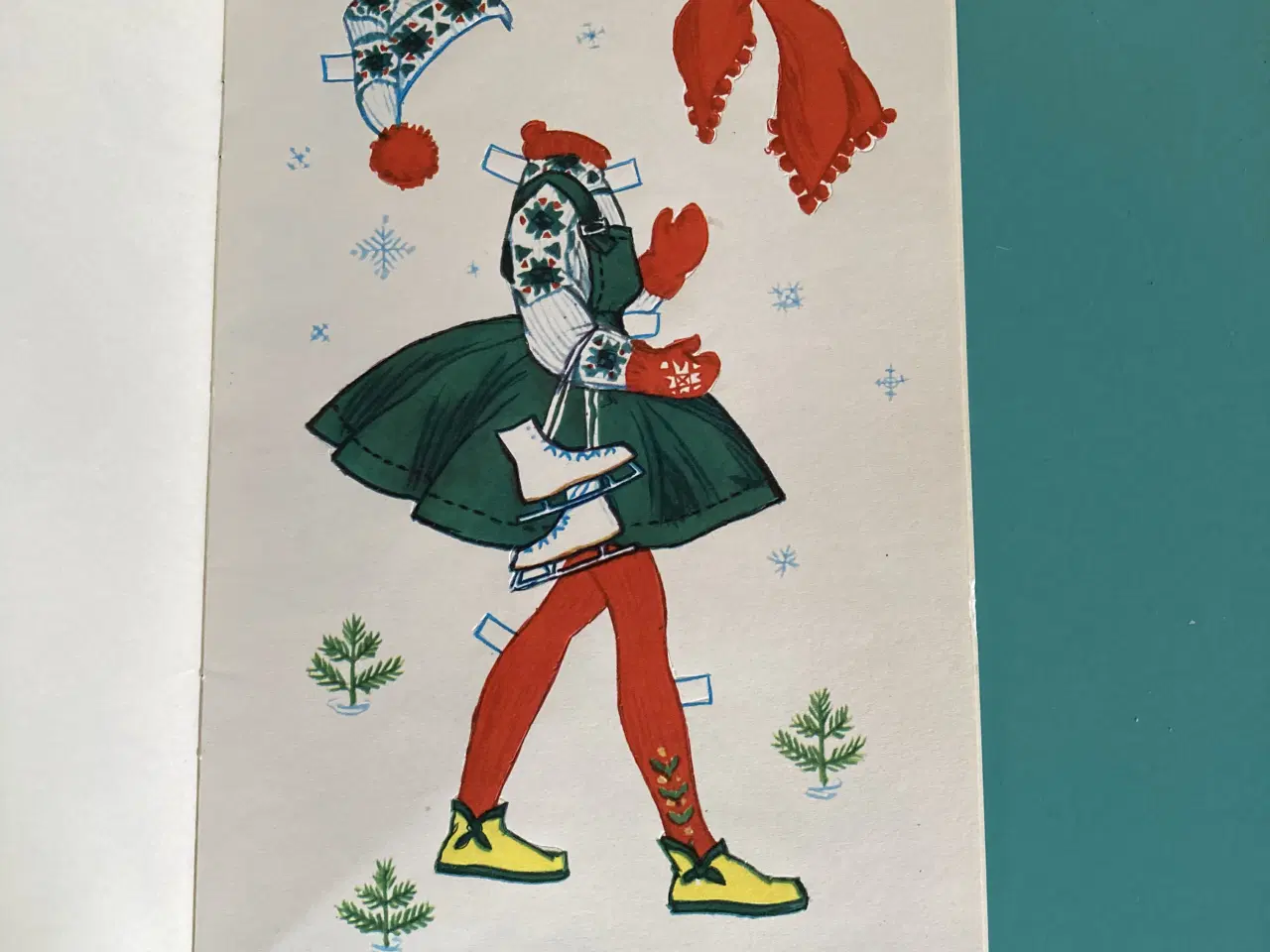 Billede 6 - Forskellige påklædningsdukkesæt fra 1980’erne