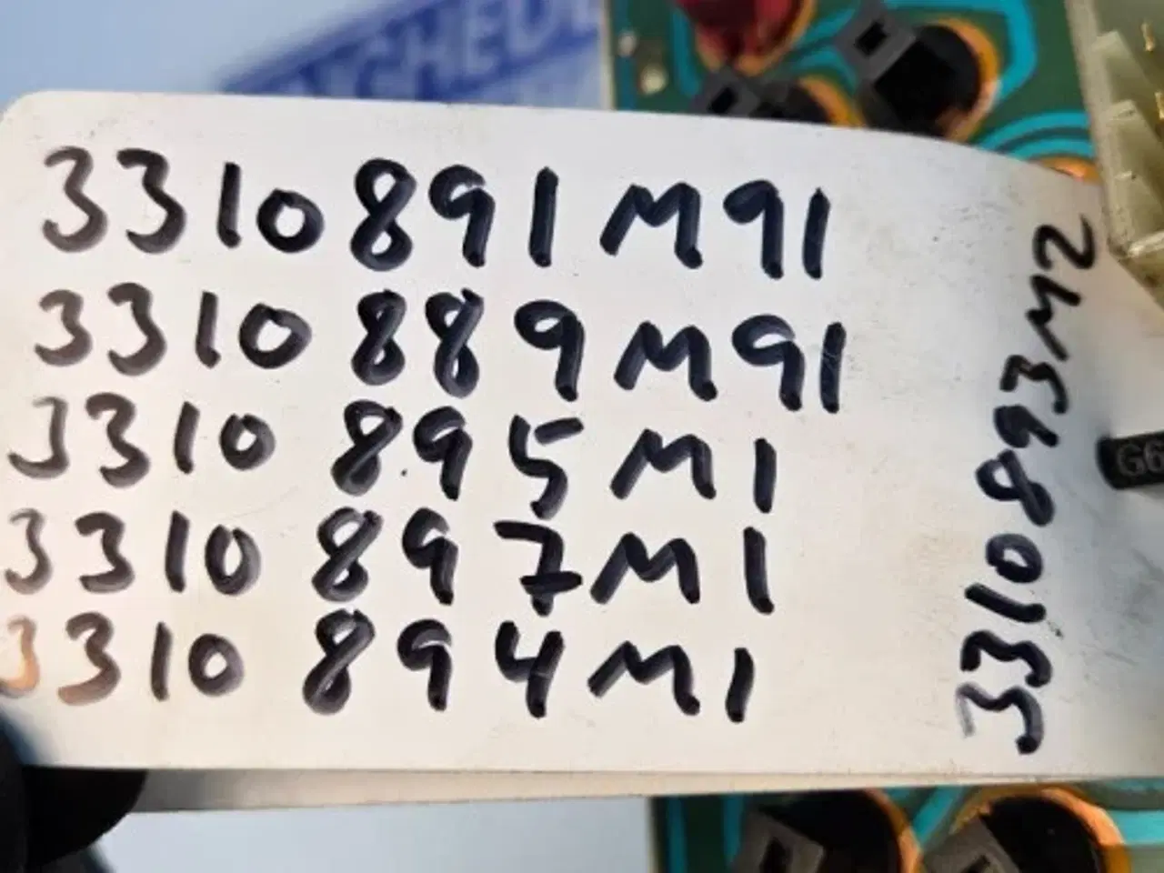 Billede 22 - Massey Ferguson 3060 Instrument Panel 3387525M95